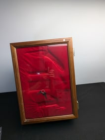 SMITH & WESSON Vintage Locking Display and Storage Cabinet