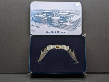Smith and Wesson Building Commemorative Tin 155th Anniversary SW155B NIB