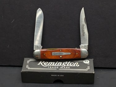 1997 Remington UMC R4468 LUMBERJACK Moose Bullet Knife Limited Edition NOS Org Box w/Papers Made In