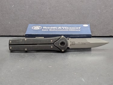 Smith and Wesson Power Glide 1st Production Run 1-5000 SW PGBT Tango Blade ( Box label is