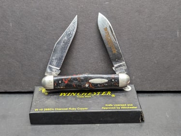 1988 Winchester W 15 2880 1/2, Two Blades, Winchester's Trademark Swell Center "Moose" with Charcoal