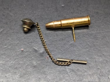 Bullet Tie Tac Vintage NIB