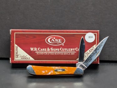 Case Knife Slant Bolster Series 9220 - USA - 1 of 2500 produced blade inscribed Premier Edition