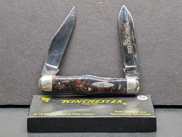 1988 Winchester W 15 2880 1/2 - Swell Center with Charcoal Ruby Copper Handles w/ Box, Made in USA