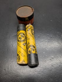 Vintage Daisy BB Tubes w/BBs & Vintage Crossman Container