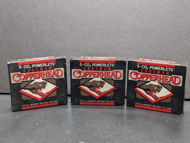 (3) Crossman Copperhead CO2 Powerlets 5 per box