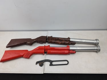 (2) Knickerbocker Ball Launchers Both Have Some Damage