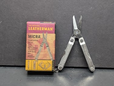 Leatherman Micra Multi Purpose tool 1999 Vintage NIB USA