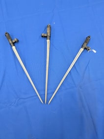 Set of Three Replica British No. 4 Mk II Spike Bayonets – WWII Pattern