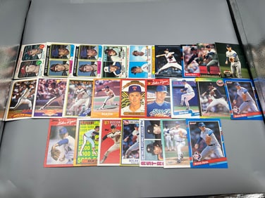 Lot of (25) Assorted Nolan Ryan Baseball Cards