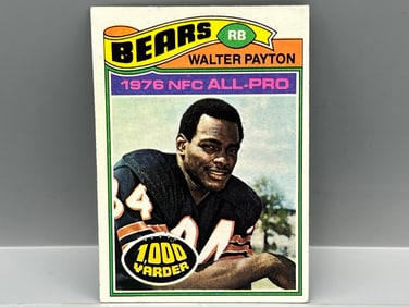 1977 Topps Walter Payton All Pro #360 - 2nd Year Card