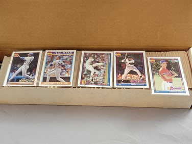 1991 Topps Baseball Set