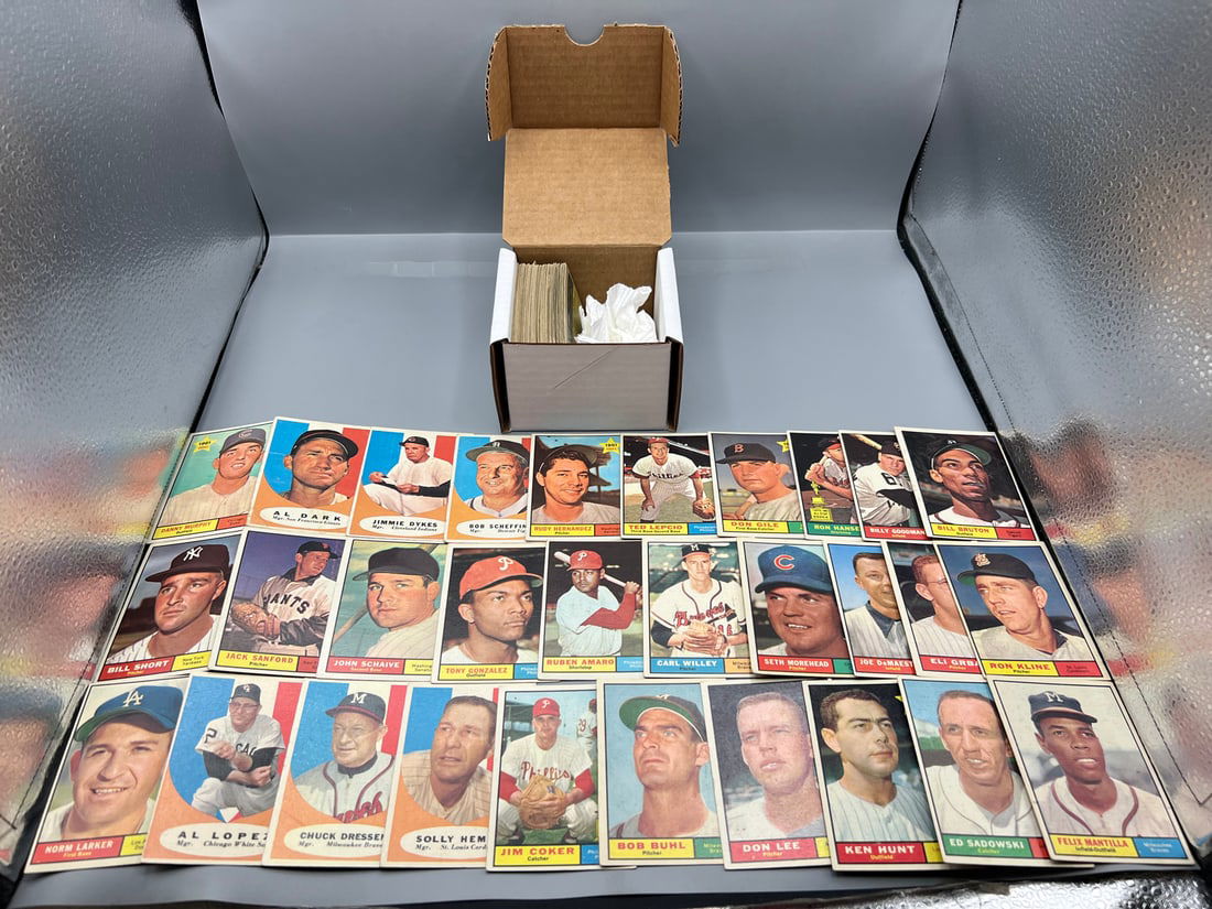 Lot of (85+) 1961 Topps Baseball Cards - Varying Conditions (1 of 3)