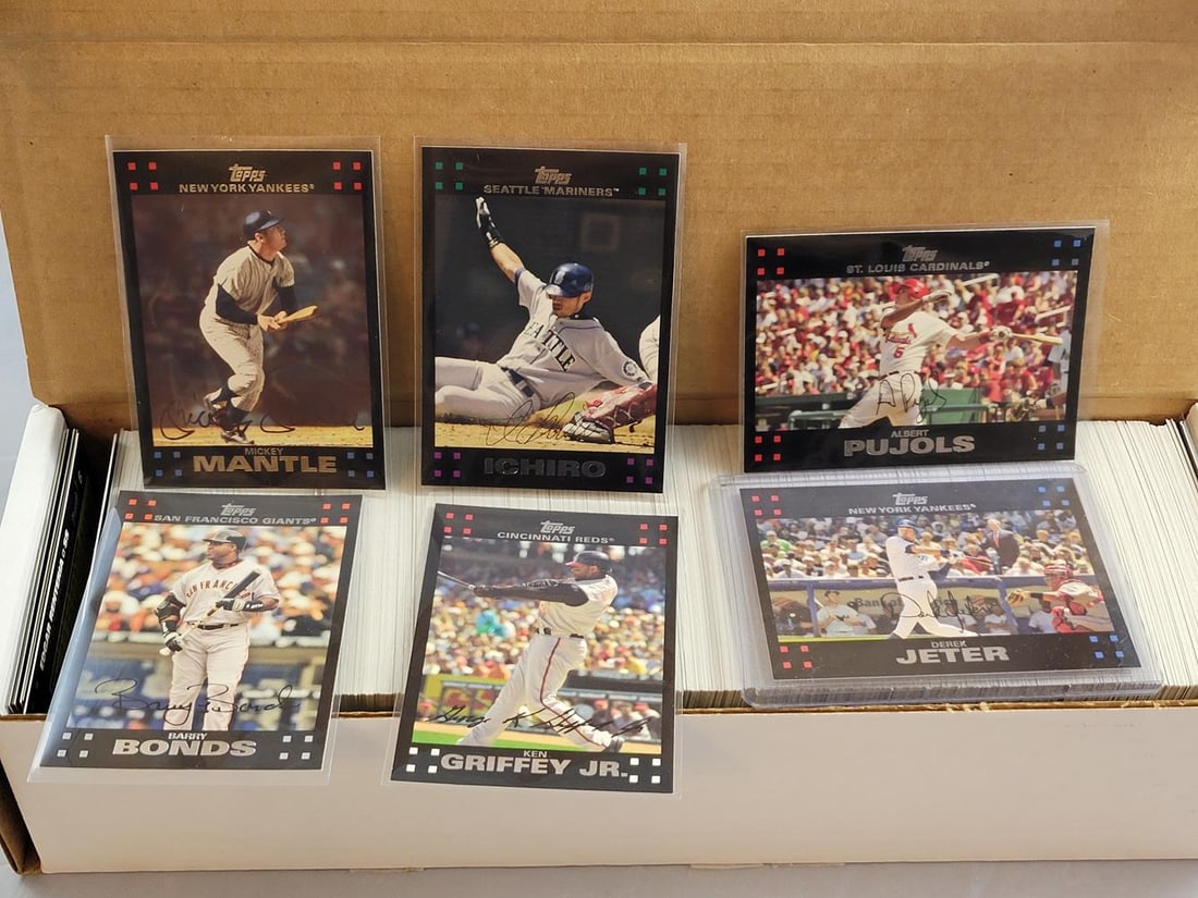 2007 Topps Baseball Set 1-661 (1 of 2)