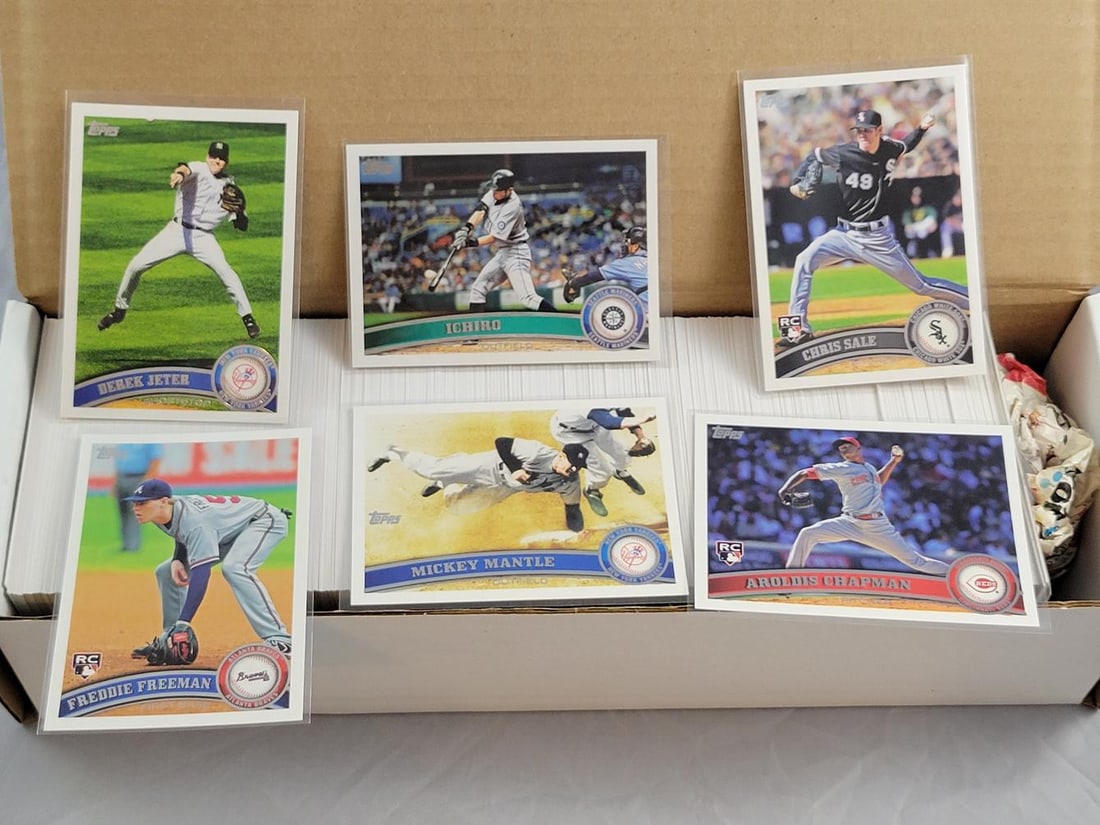 2011 Topps Baseball Set 1-660 (1 of 2)