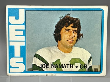 1972 Topps Joe Namath #100