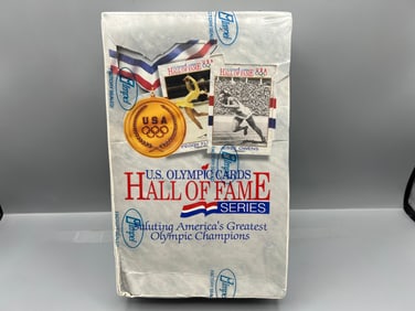 1991 Impel USA Olympics Hall of Fame Series Factory Sealed Wax Box