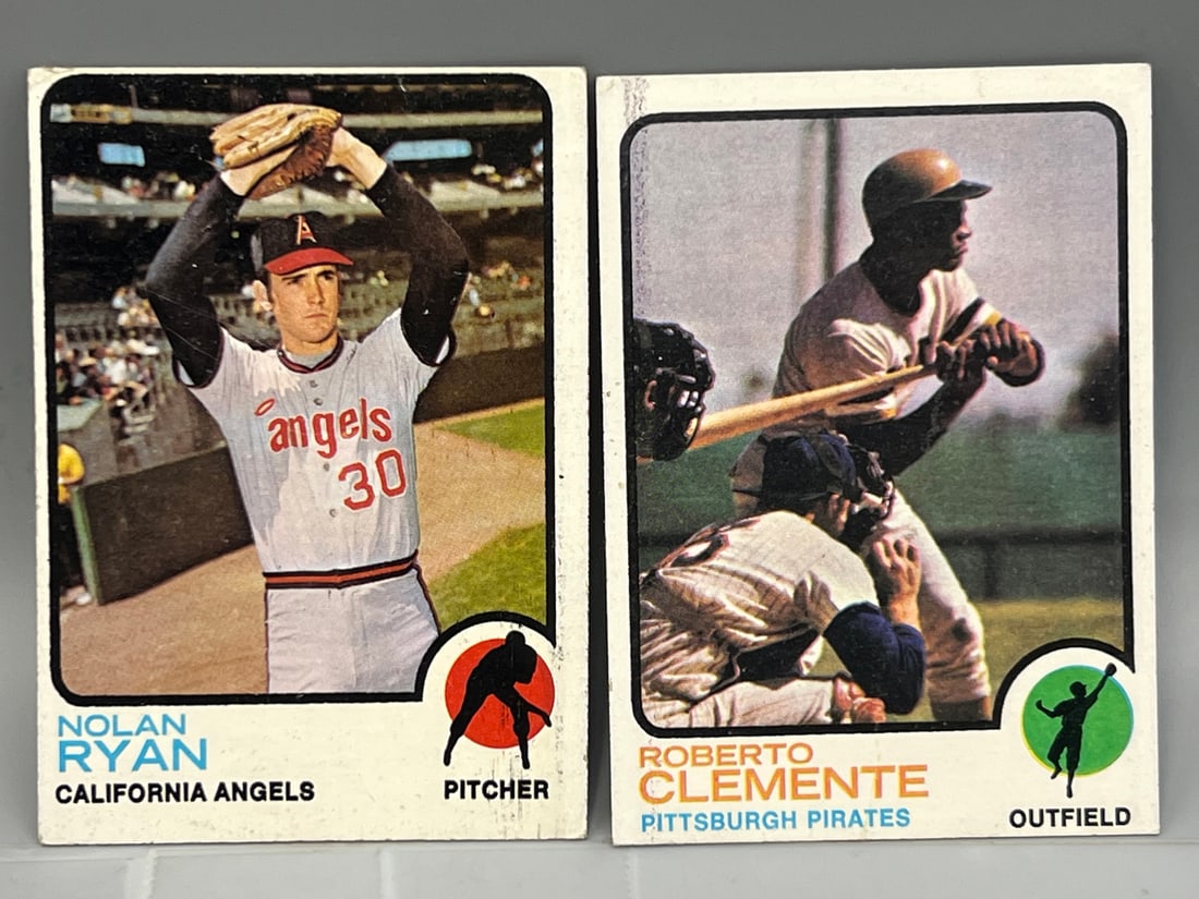 1973 Topps Nolan Ryan #220 & Roberto Clemente #50 (1 of 2)