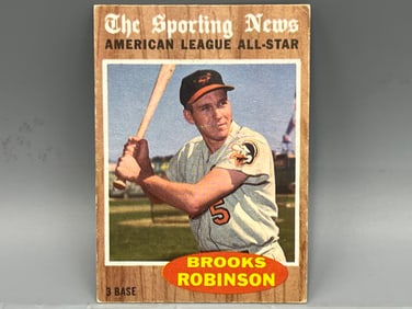 1962 Topps Brooks Robinson All Star #468