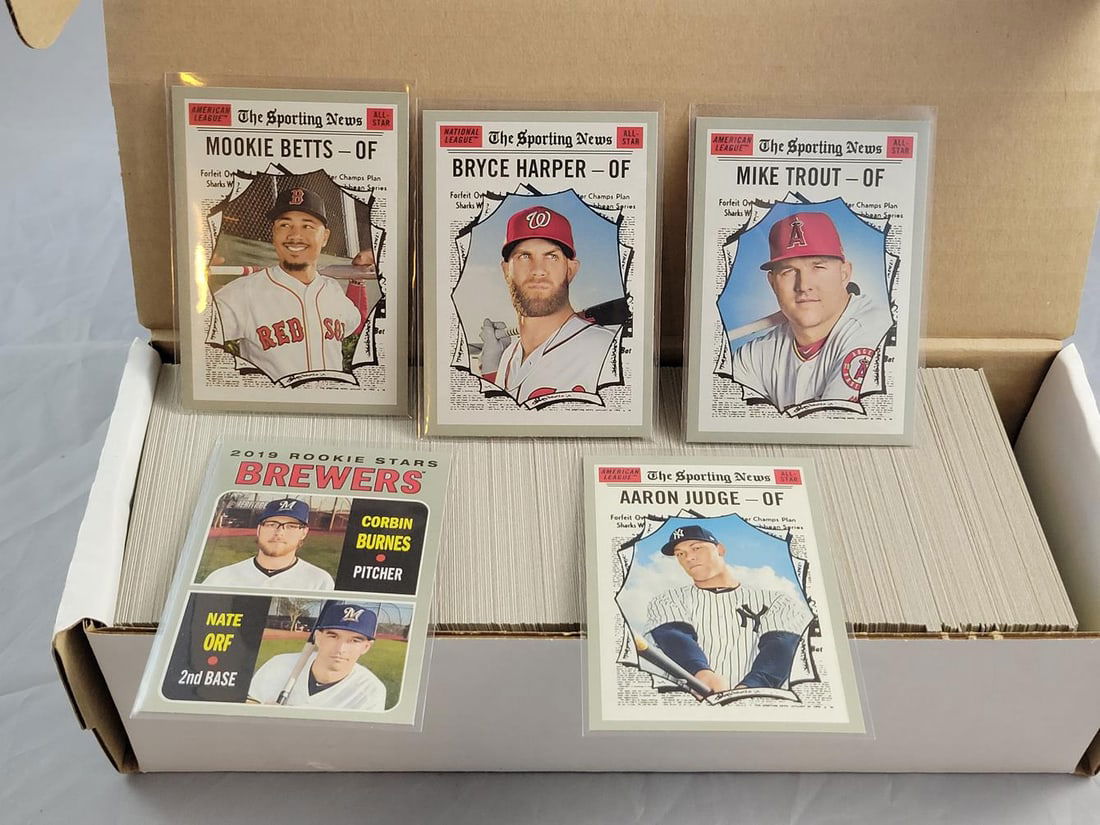 2019 Topps Heritage Base Set 1-400 (1 of 1)