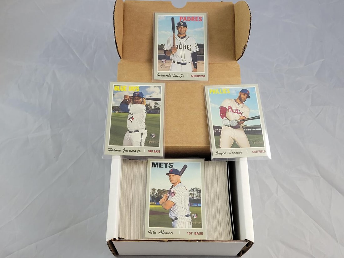 2019 Topps Heritage High Numbers Base 501-700 (1 of 4)