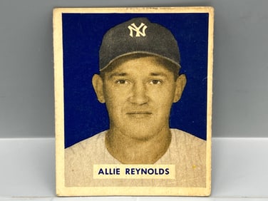 1949 Bowman Allie Reynolds 2nd Year #114