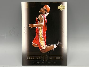 2003-04 Upper Deck LeBron James RC #18 - From Box Set