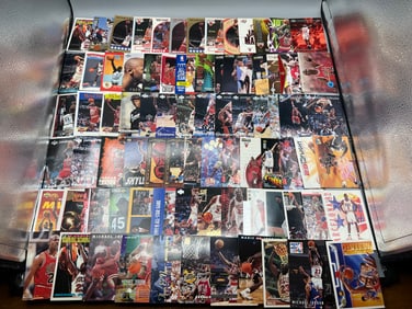 Lot of (150+) Michael Jordan Basketball Cards - Varying Conditions
