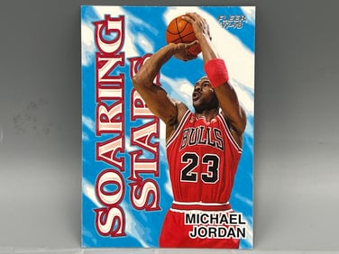 1997-98 Fleer Michael Jordan Soaring Stars #9 Insert