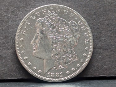 1881-S Morgan Silver Dollar