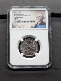 2023-P Bessie Coleman Quarter - NGC MS68 -Early Release