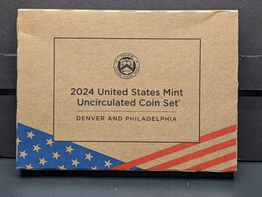 2024 United States Mint P&D Uncirculated Coin Set in OGP