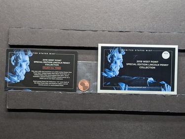 2019 W West Point Special Edition Proof Lincoln Penny