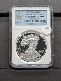 2015 W Eagle Silver Dollar Fun Show Releases