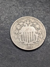 1868 Shield Nickel **VG/FINE**