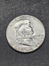 1952 Franklin Silver Half Dollar **AU/UNC**