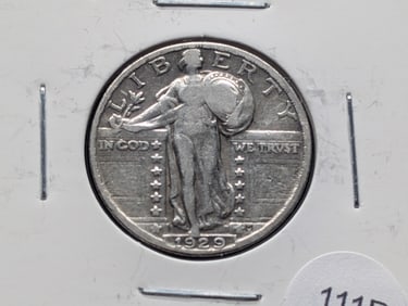 1929 Standing Liberty Quarter VF/XF