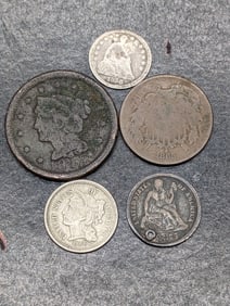 Grab Bag of Various Vintage U.S. Coins