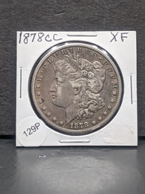 1878 CC Morgan Silver Dollar XF