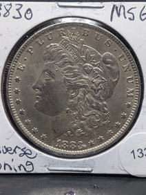 1883 O Morgan Silver Dollar MS62