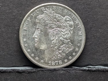 **CHOICE BU** 1878-S Morgan Silver Dollar