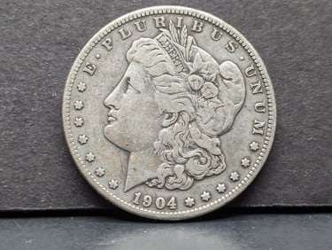 **VF** 1904-S Morgan Silver Dollar
