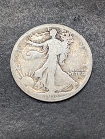 1916-D Walking Liberty Half Dollar **AVERAGE CIRC**