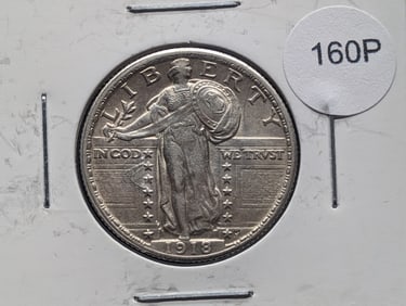 1918 Standing Liberty Quarter XF45