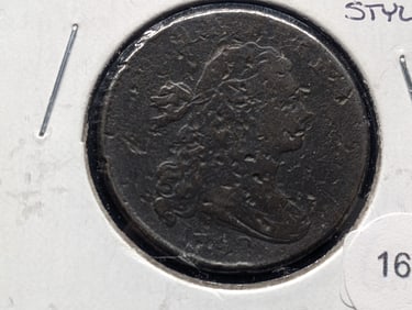 1798 2nd Hair Style LG Cent VG