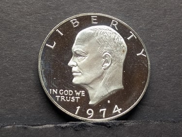1974 S Ike Dollar Silver PR
