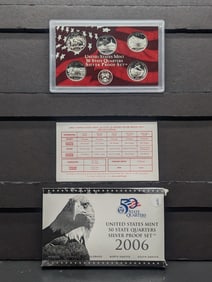 2006-S Silver Quarter Proof Set
