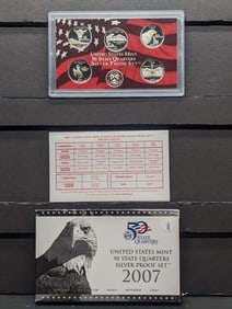 2007-S Silver Quarter Proof Set