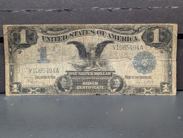 Series 1899 $1 Black Eagle Silver Certificate