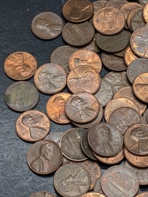 1 Lb. of 1981 & Earlier Copper Lincoln Cents